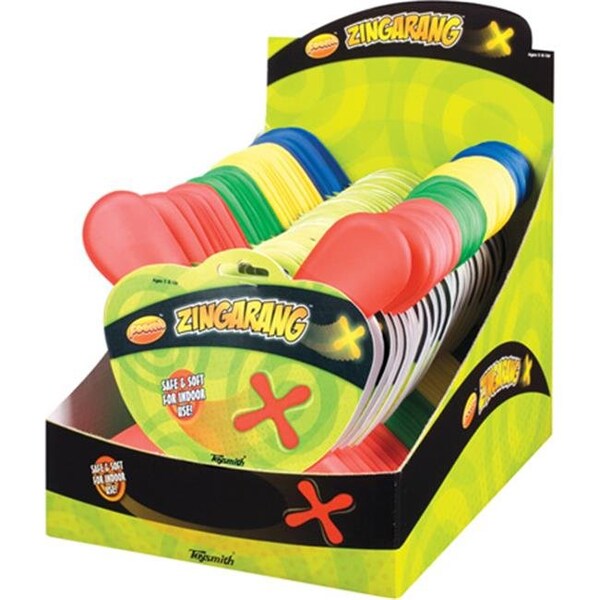 0Zwest 0Zwest 325906 Ziparang Disp Toy - Assorted Bright